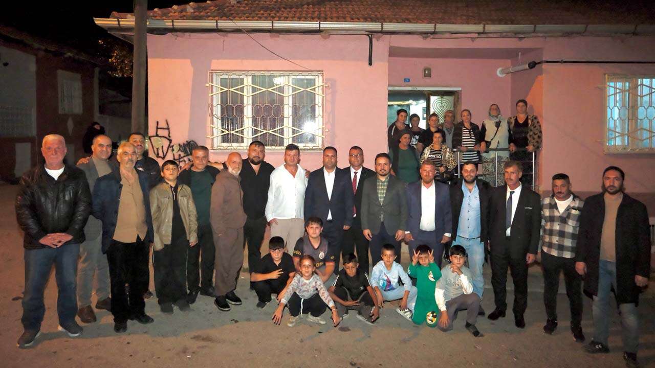 AK Parti Uşak İl Başkanı Himmet Yaşar'dan Karaağaç Mahallesi'ne Ziyaret