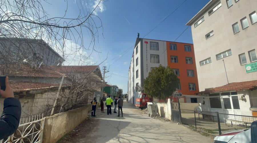 Uşak'ta panik anları!