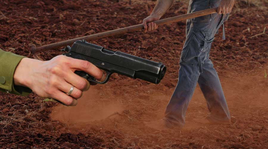 Tarla da cinayet! Çiftinin cansız bedeni bulundu