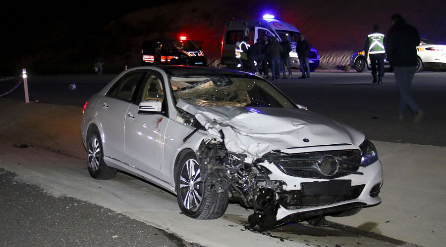 Uşak'ta Çevre Yolu'nda otomobille motosiklet çarpıştı! 2 kişi öldü