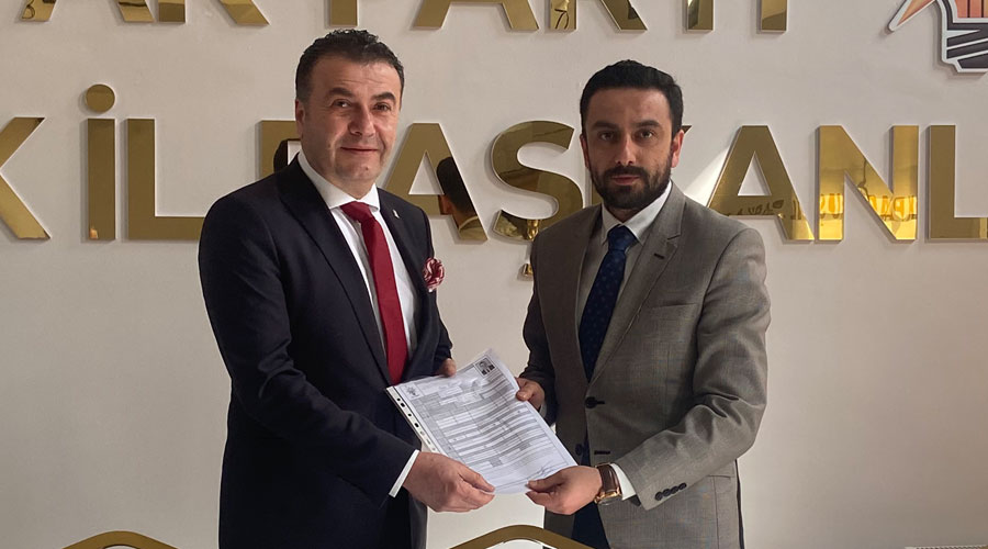 İş insanı Ömer Özden, milletvekili adaylık başvurusunu yaptı