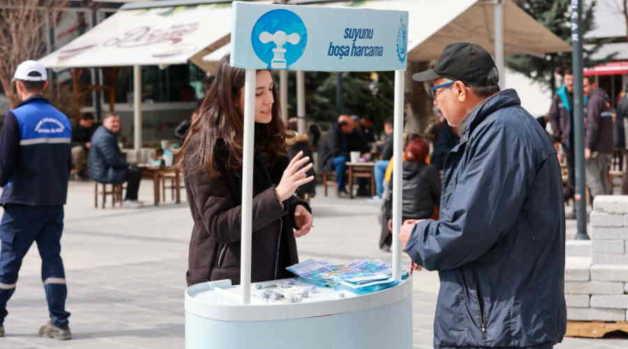 Uşak Belediyesi'nden Dünya Su Günü Etkinliği