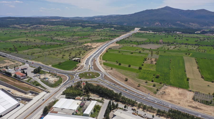 Güney Çevre Yolu'nun yapımı tamamlanan bölümü trafiğe açıldı