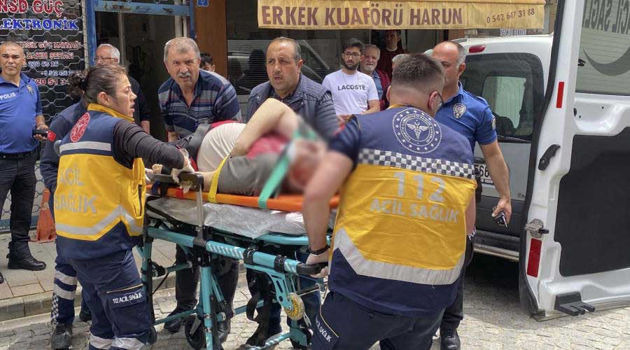 İş yerinde düştü hastanede hayatını kaybetti!