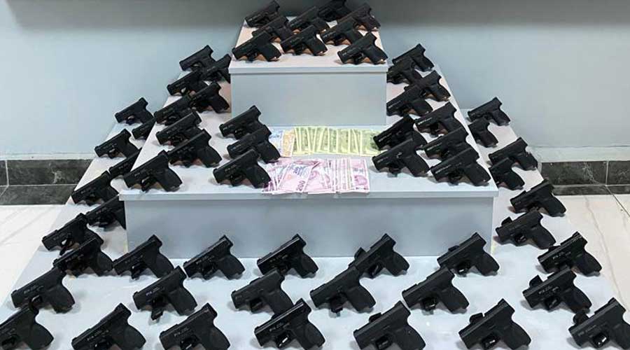 Uşak’ta kaçak silah operasyonunda 1 kişi tutuklandı