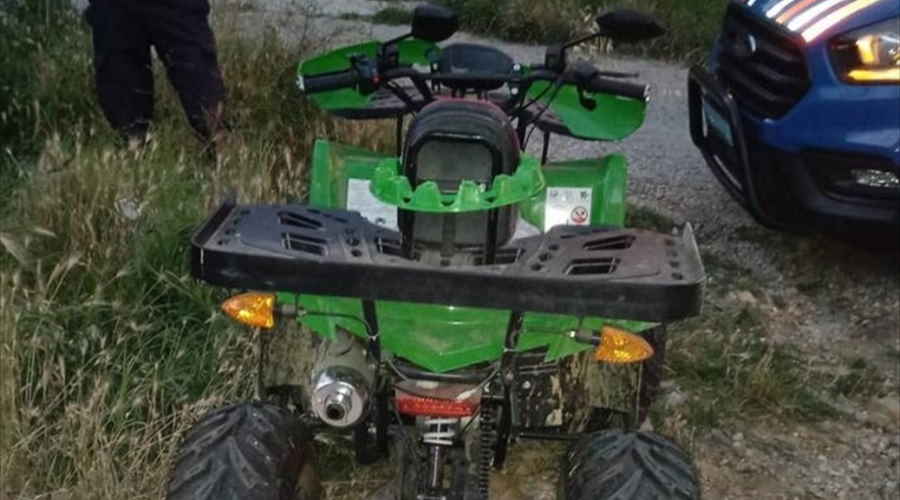 Uşak'taki ATV kazasında 80 yaşındaki sürücü ağır yaralandı