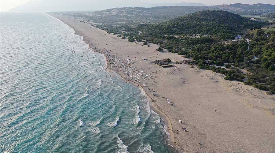 Antik kenti ve eşsiz kumlara sahip muhteşem plajıyla Patara gezginlerin ilk durağı