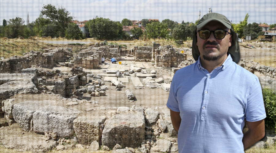 İmparator Augustus'un kurduğu Sebaste Antik Kenti'nde hamam kalıntıları bulundu