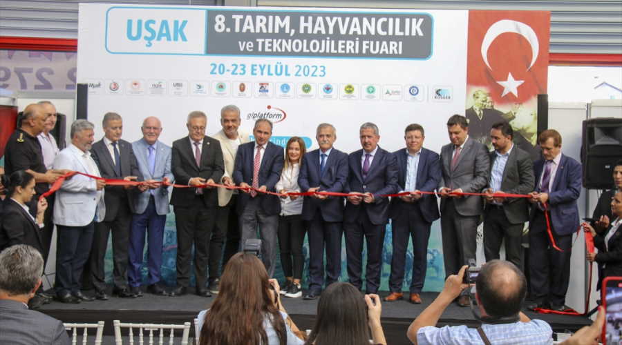 Uşak 8. Tarım, Hayvancılık ve Teknolojileri Fuarı açıldı