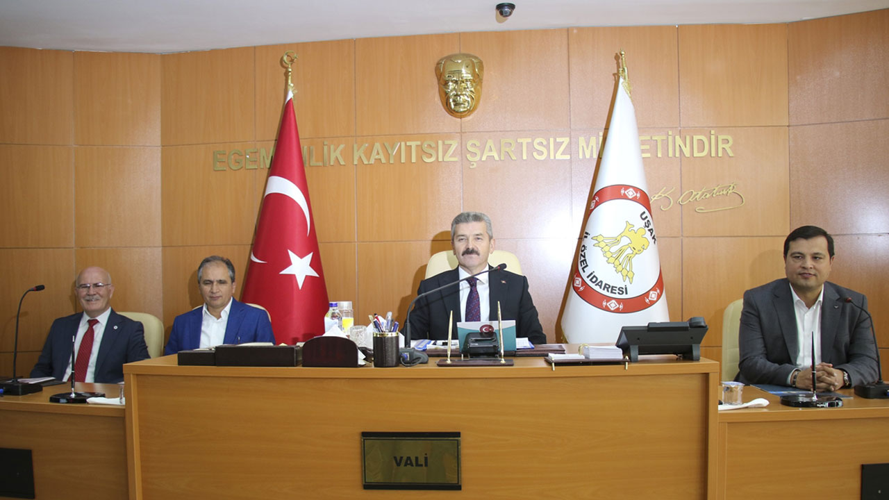 Uşak'ta yılın son İl Koordinasyon Kurulu Toplantısı yapıldı