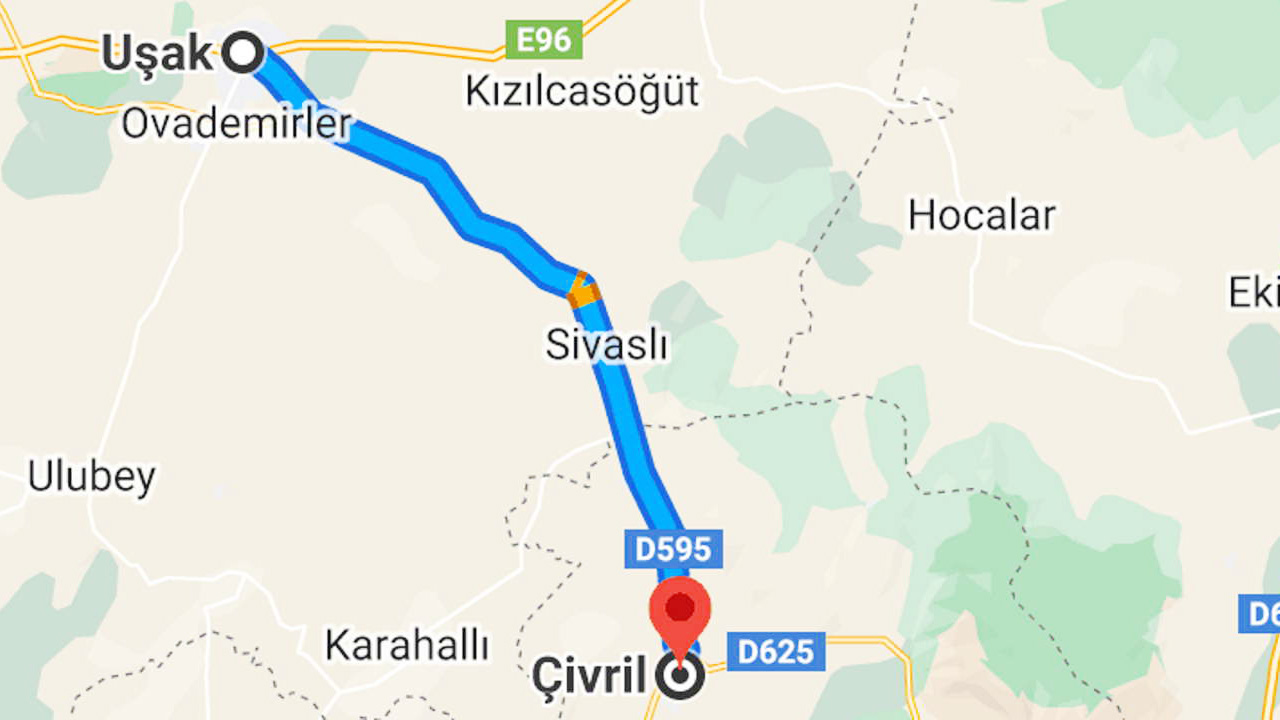 Komşu ilçelerin en yakını sayılır! Uşak ile Çivril arası ne kadar sürer?