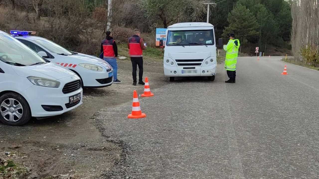 Uşak’ta okul servislerine sıkı denetim! 11 bin kişi kontrolden geçti…