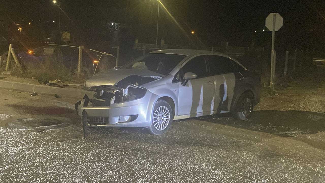 Uşak'ta Kurşunluk Mahallesi'nde kaza! 4 kişi yaralandı