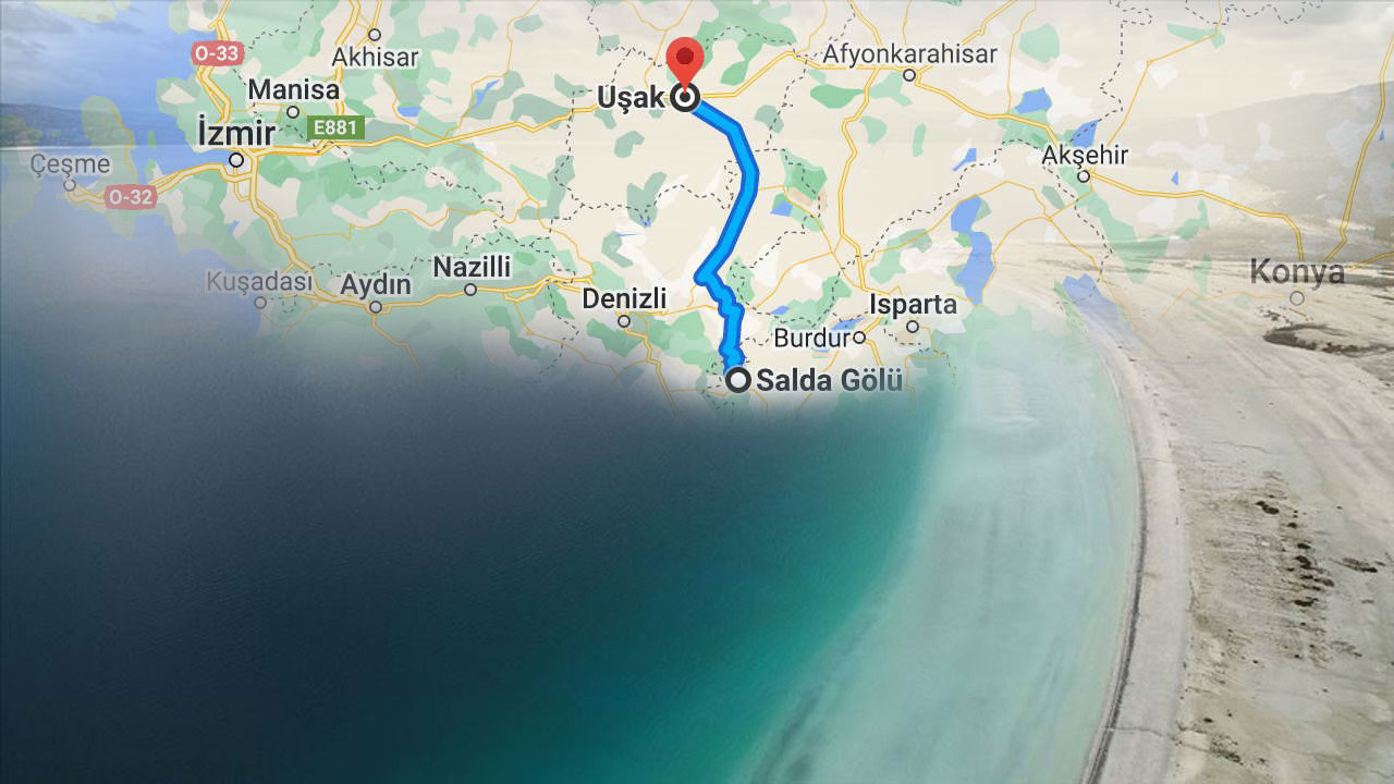 Uşak'tan Salda Gölüne Nasıl Gidilir, Uşak Ve Salda Gölü Arası Kaç Km?