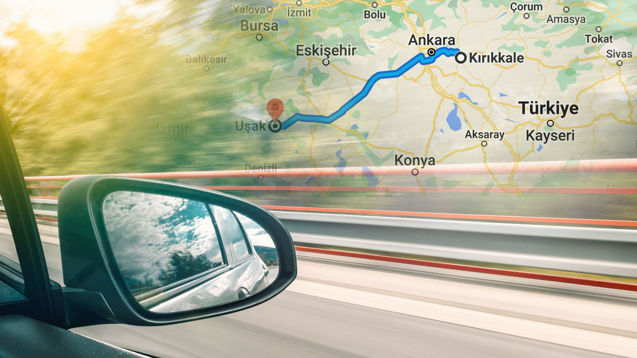 Uşak Ve Kırıkkale Arası Kaç Km, Uşak İle Kırıkkale Kaç Saat Sürer?