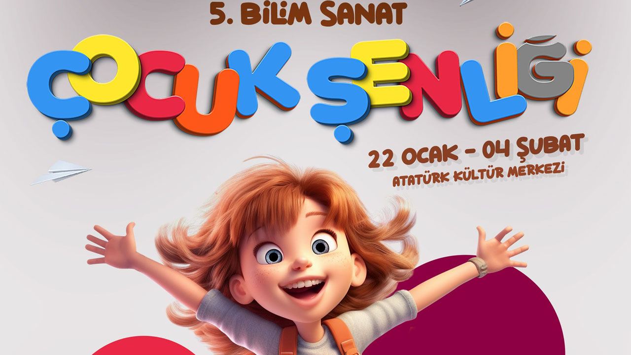 Uşak 5. Bilim Sanat Çocuk Şenliğinde birbirinden güzel oyunlar çocukları bekliyor