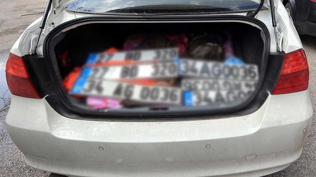 Bu plakalara dikkat! Anında 32 bin lira ceza kesiliyor
