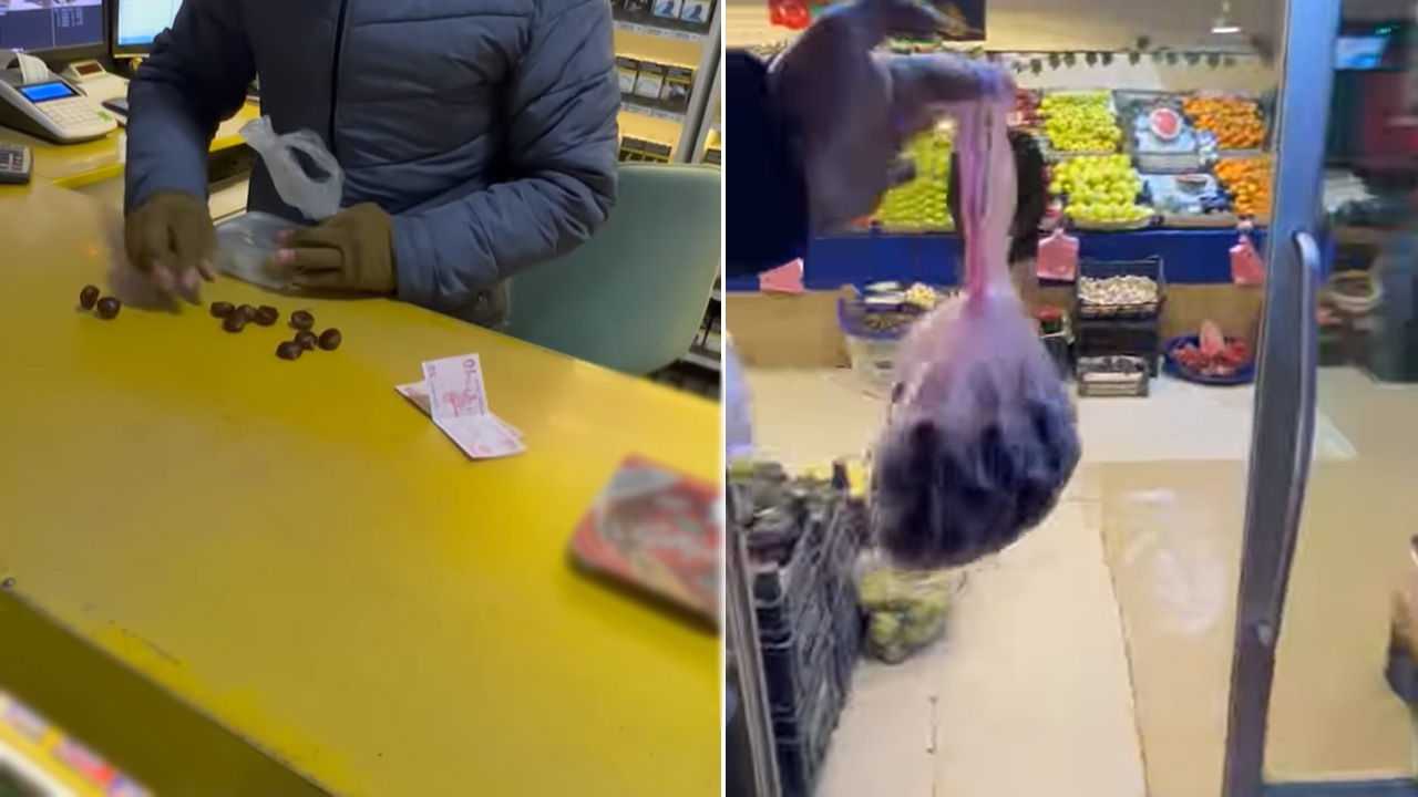 Uşak'ta kestanenin tanesini 25 TL'ye satan markete şok