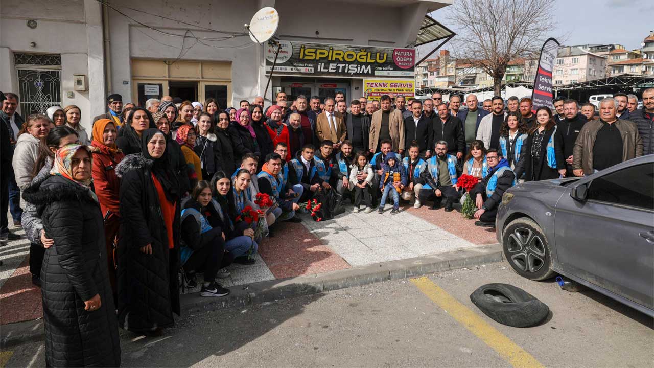Başkan Çakın Fatih Caddesi ve İslice Mahallesi’ndeki esnafları ziyaret etti