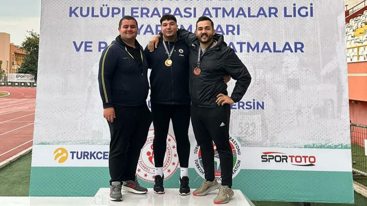 Uşak’ın gururu Ali Peker, Gülle Atma şampiyonu oldu