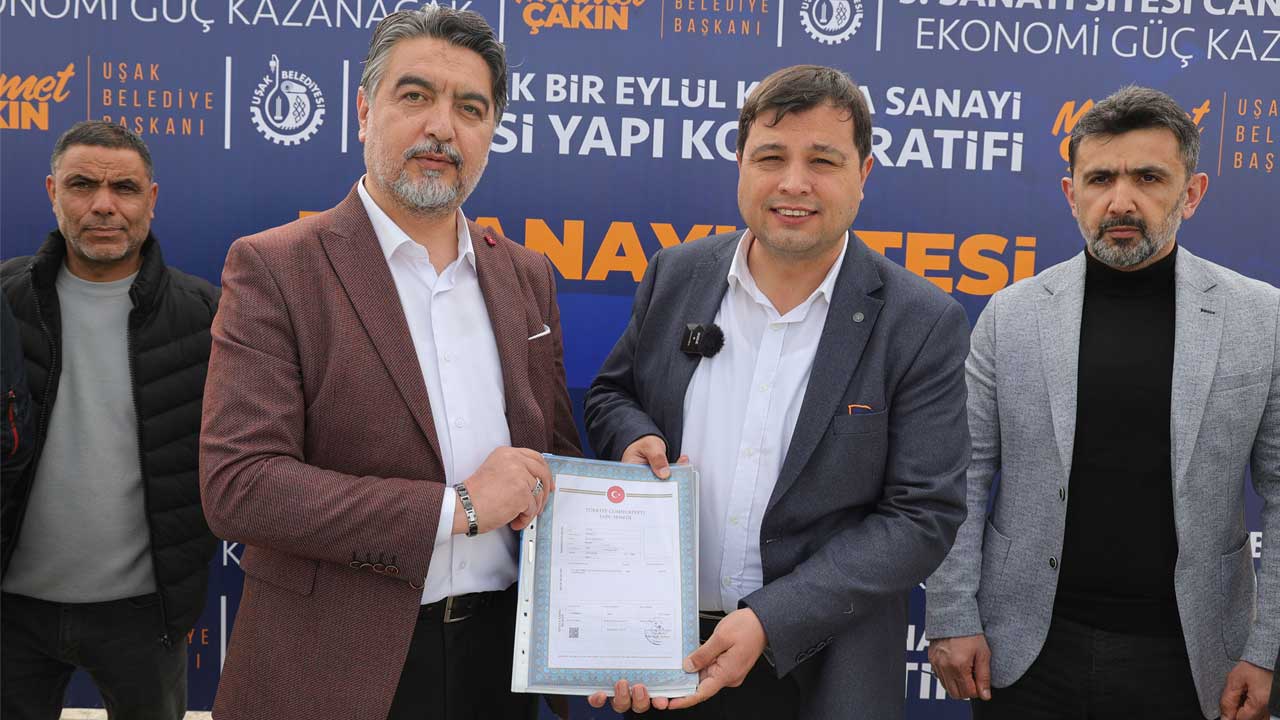 3. Sanayi Sitesi'nde Tapular Devredildi