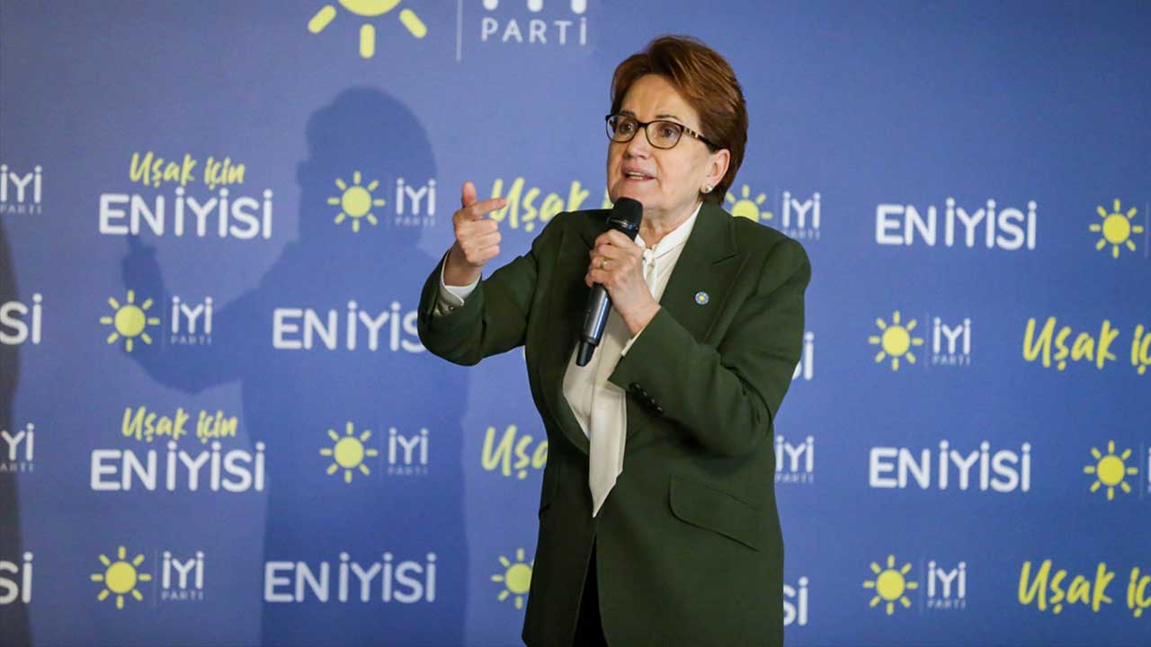 İYİ Parti Genel Başkanı Akşener, Uşak'ta iftar programına katıldı