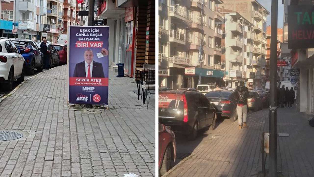 Sezer Ateş’in afişlerini İYİ Parti kaldırtmış