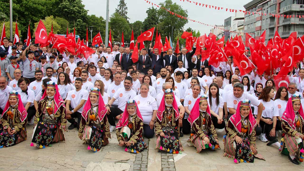 Uşak'ta 19 Mayıs Coşkusu
