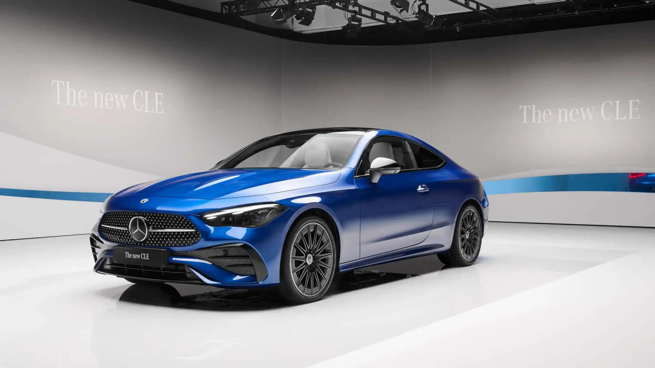 Mercedes-Benz’in yeni CLE Coupe modeli Türkiye’de