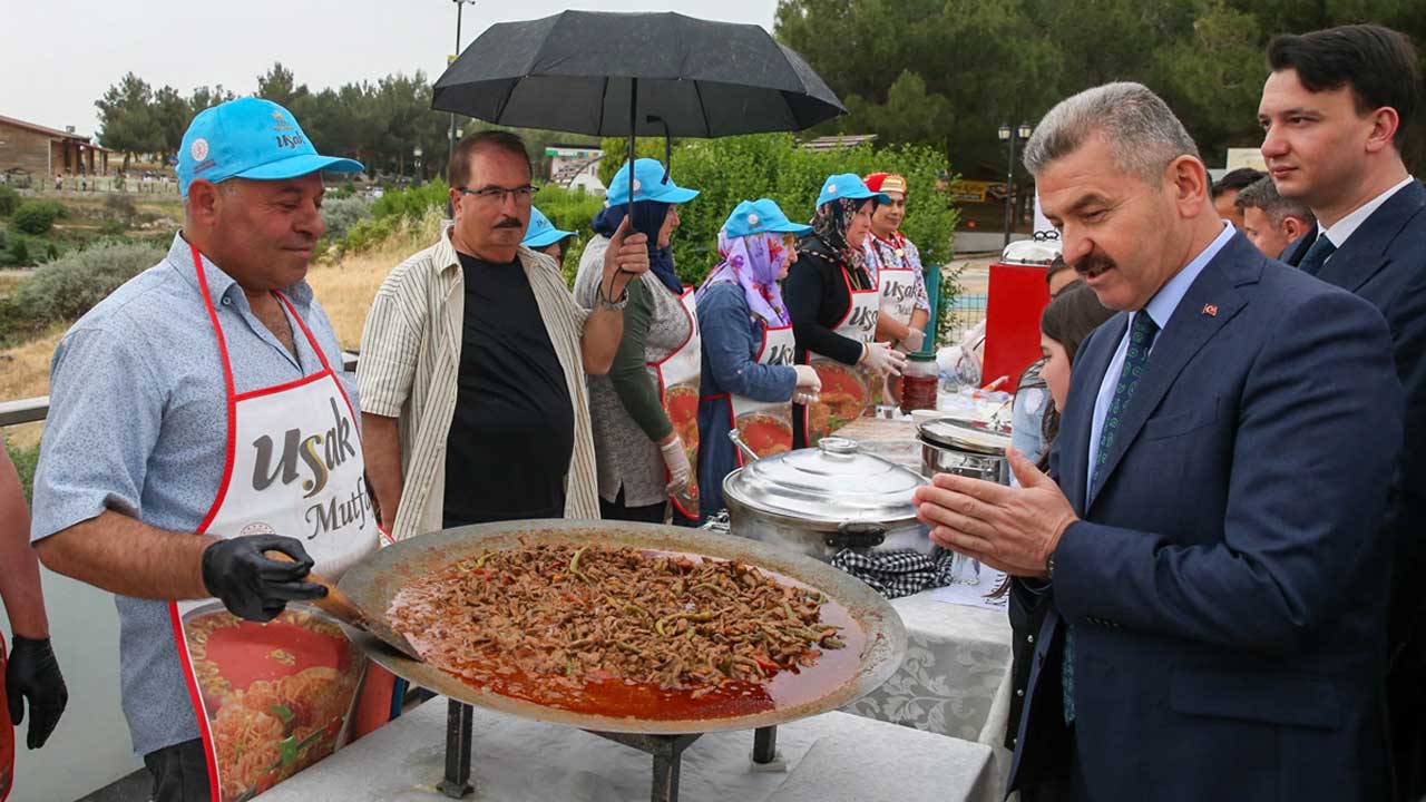 Uşak'a özgü lezzetler Türk Mutfağı Haftası'nda tanıtıldı