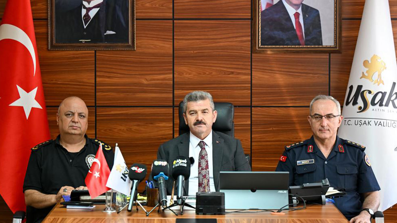 Uşak'ta suç oranları düşüşte: Vali Ergün'den kapsamlı değerlendirme