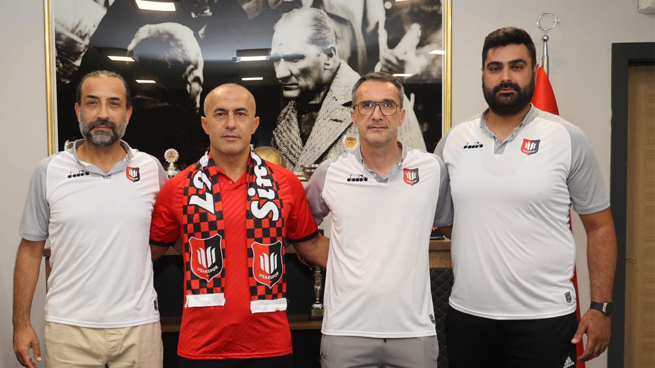 Uşakspor'da imzalar atıldı teknik kadro şekillendi