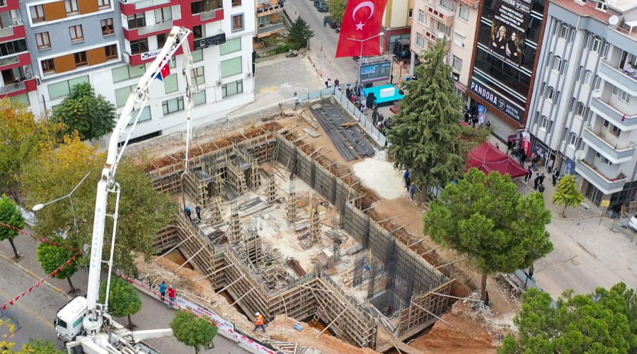 Uşak Belediyesi bir projenin daha temelini attı