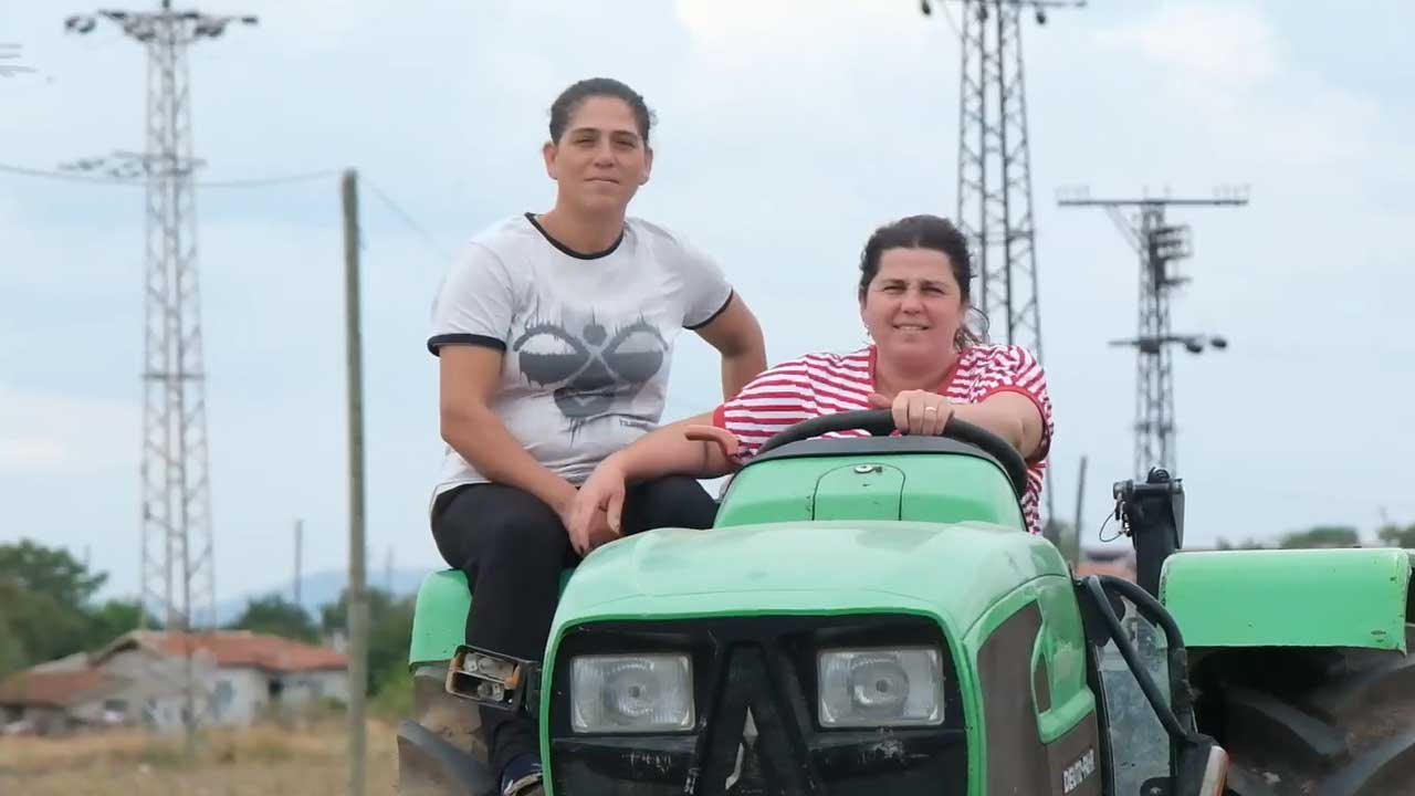 Uşak'tan 11 yıl önce Kırklareli'ne göç eden kadın köyün hanımağası oldu