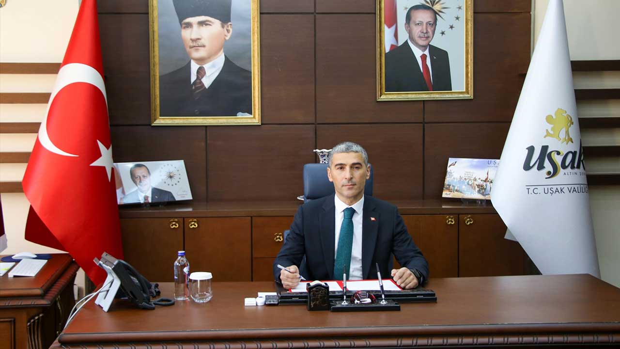 Uşak Valisi Dr. Naci Aktaş'ın 29 Ekim Cumhuriyet Bayramı Mesajı