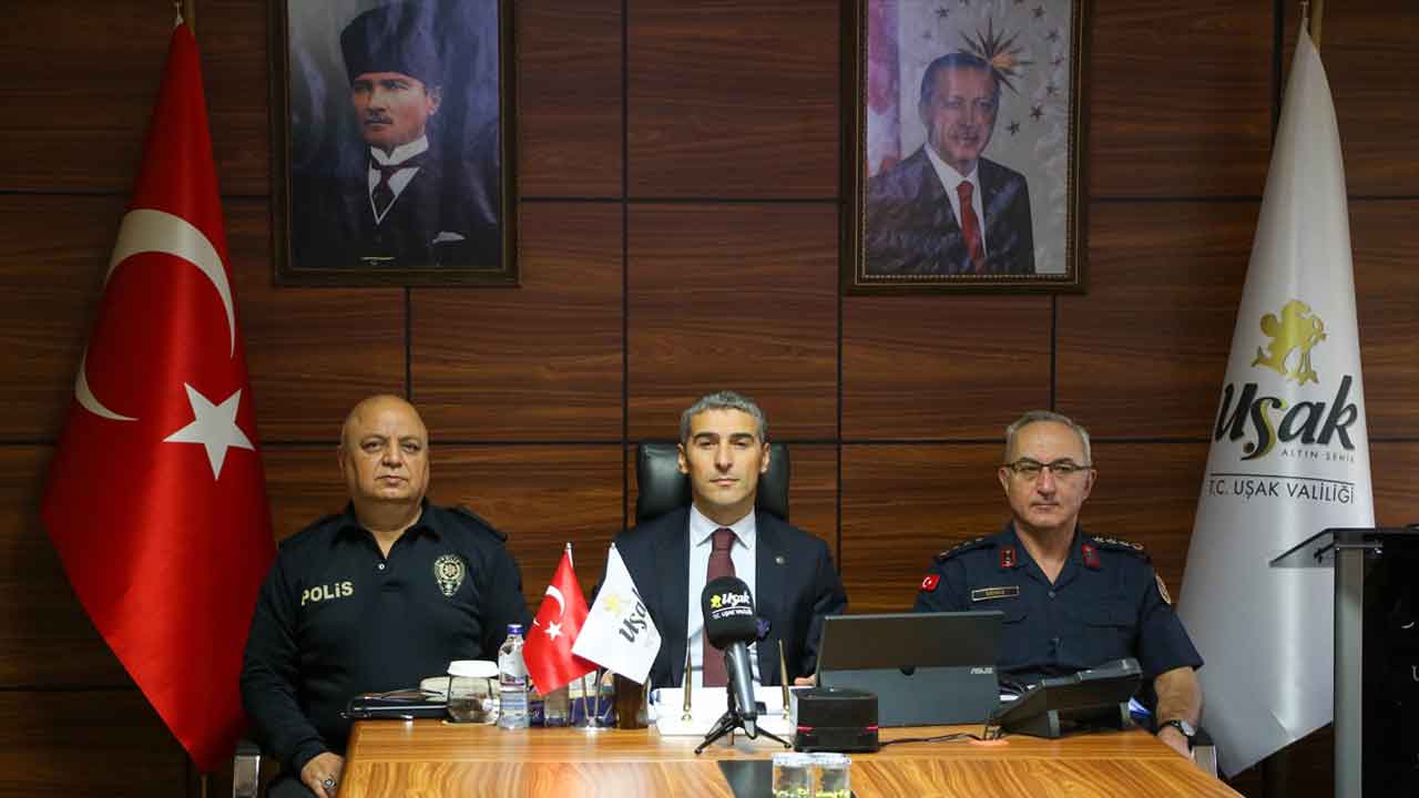 Uşak'ta güvenlik tedbirleri artırıldı 9.090 şahıs sorgulandı