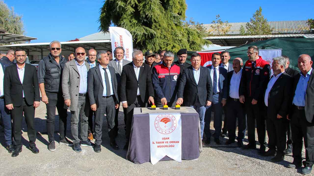 Uşak İl Tarım ve Orman Müdürlüğünün yeni binasının temeli atıldı