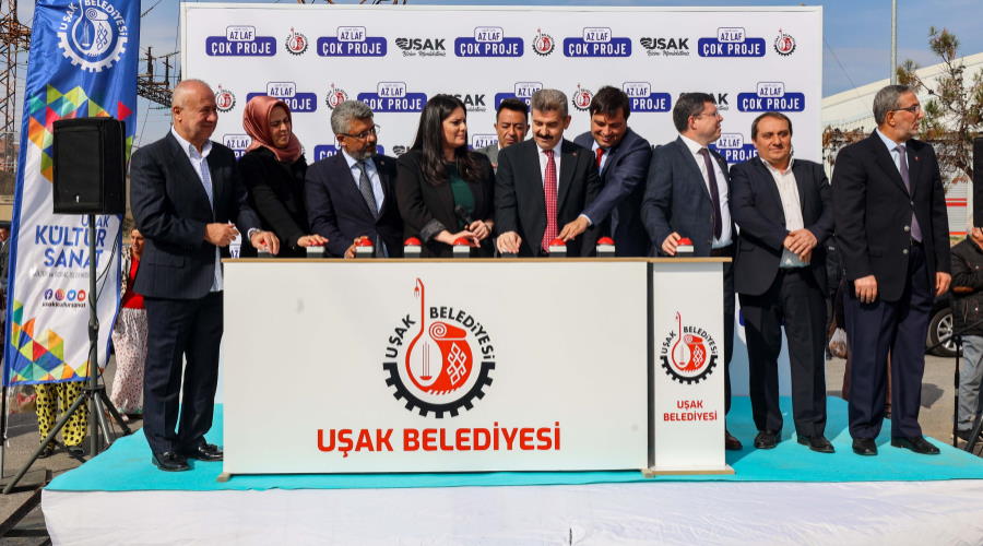 Uşak Belediyesi bir temel daha attı