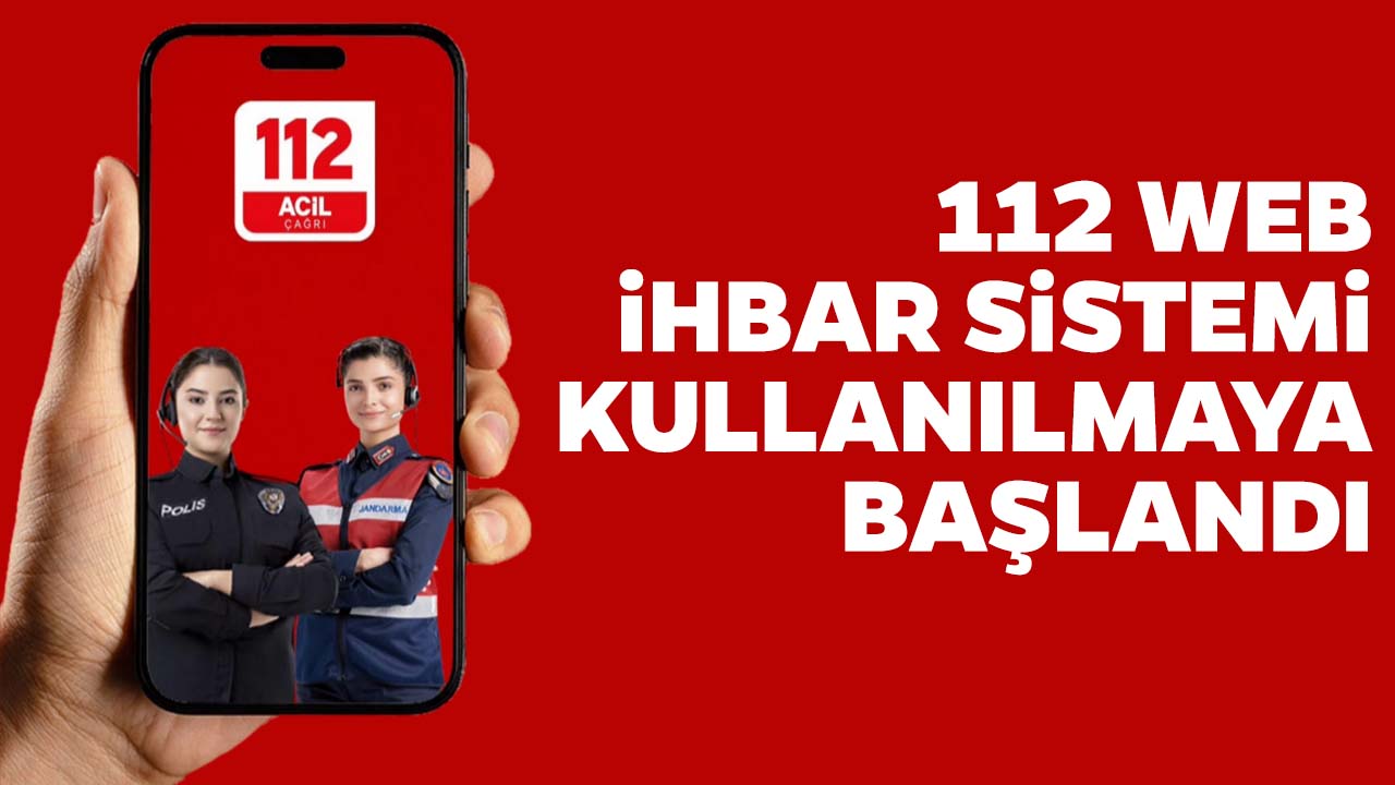 Yeni dönem başladı 112 ihbar sistemi artık online