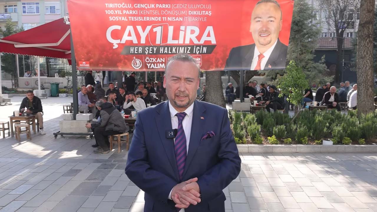 Uşak'ta "1 TL'ye Çay" uygulaması 2025 sonuna kadar devam edecek