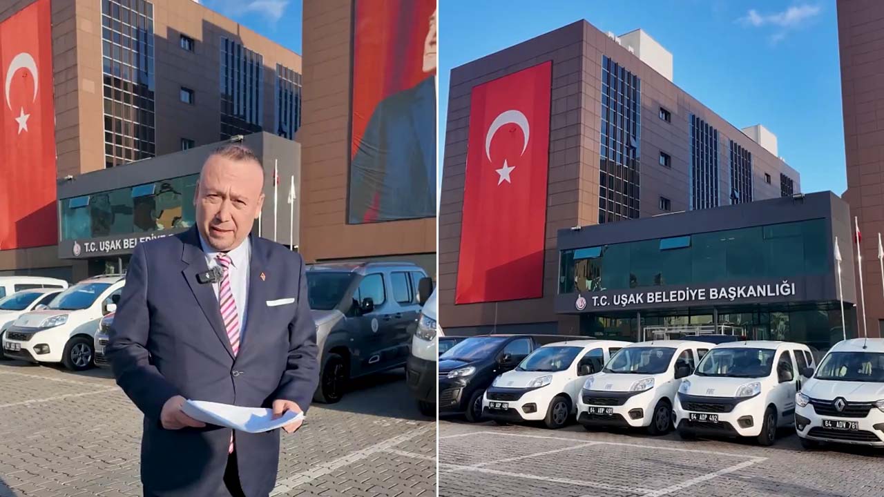 Uşak Belediyesi her ay 3 milyon 750 bin TL araç kiralama maliyetinden kurtuldu
