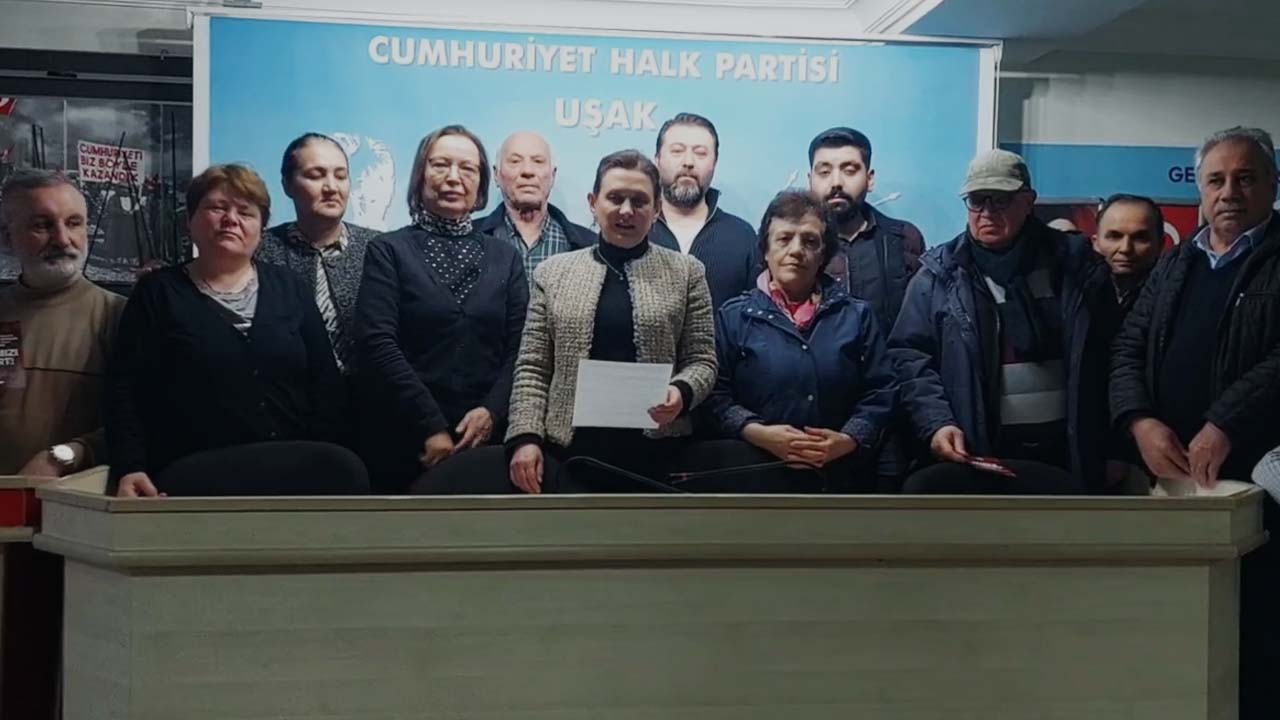 CHP Uşak İl Başkanı'ndan emekli zammı tepkisi: "Yapılan zulümdür"