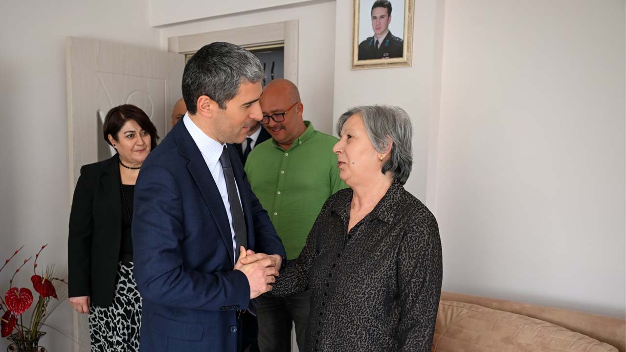 Şehit ailesine vefa: Vali Naci Aktaş’tan anlamlı ziyaret