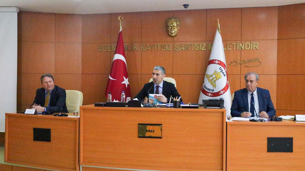 Uşak’ta yatırımlar masaya yatırıldı: İl Koordinasyon Kurulu 2025’in ilk verilerini paylaştı