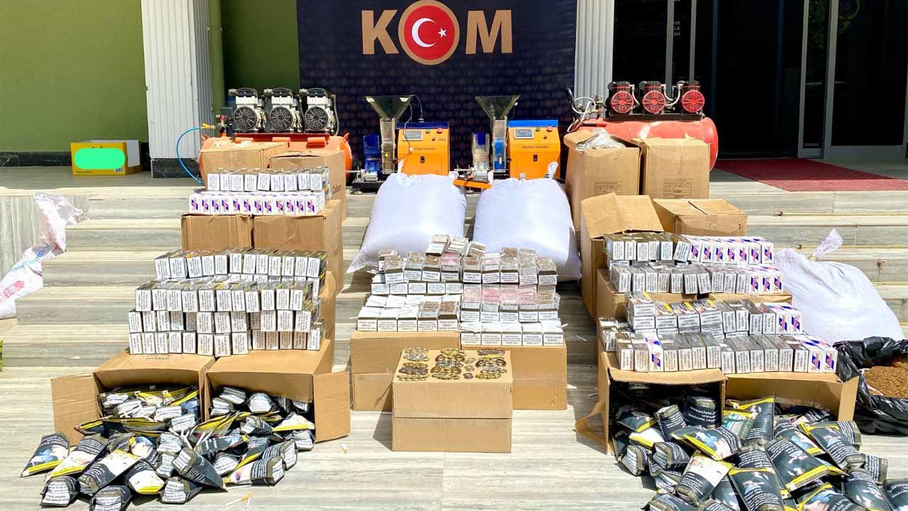 Uşak'ta kaçakçılıkla mücadele operasyonlarında önemli başarı