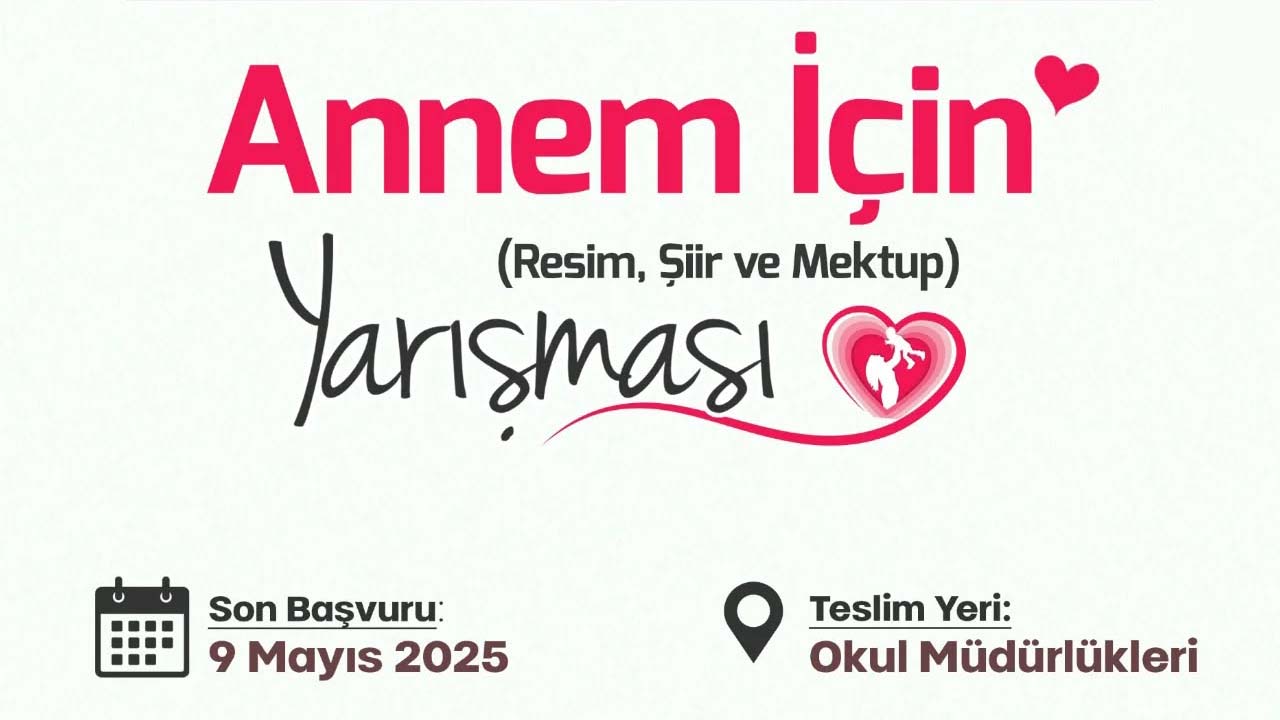 Uşak'ta öğrenciler annelerine olan duygularını sanatla ifade edecek