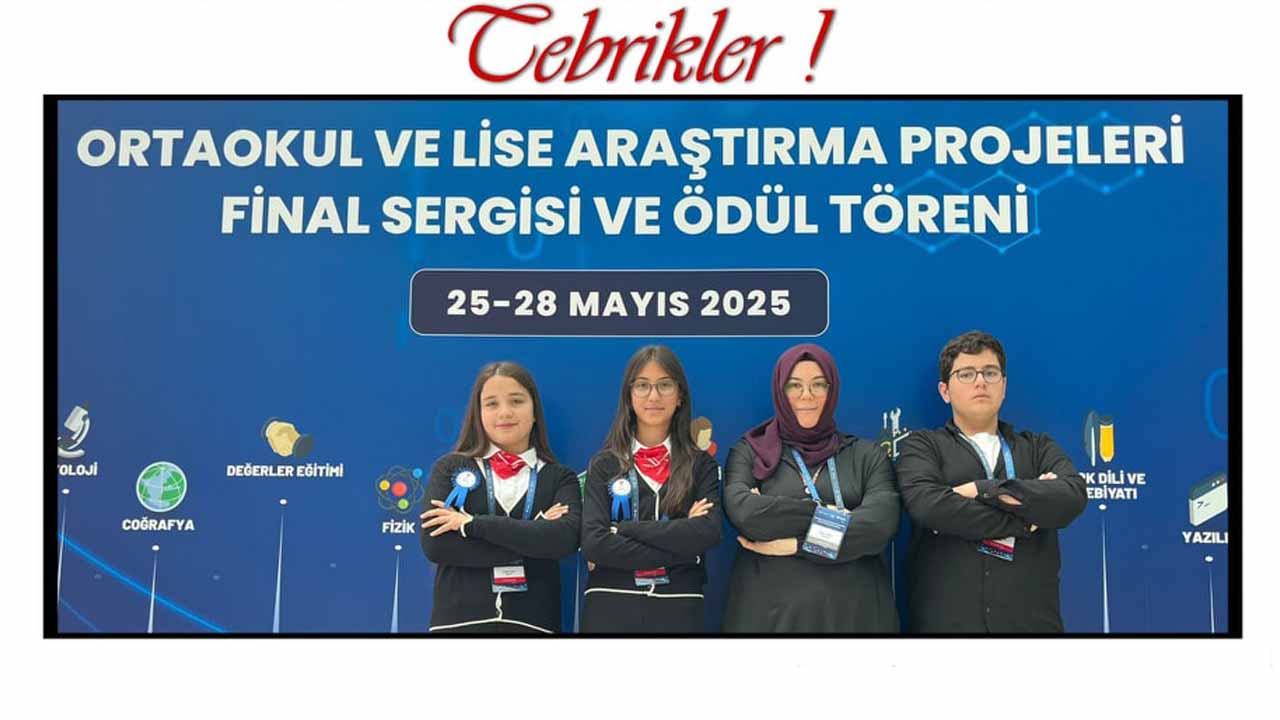 Uşak’a gurur yaşattılar! “Zamanın İzinde” Projesi Türkiye birincisi oldu