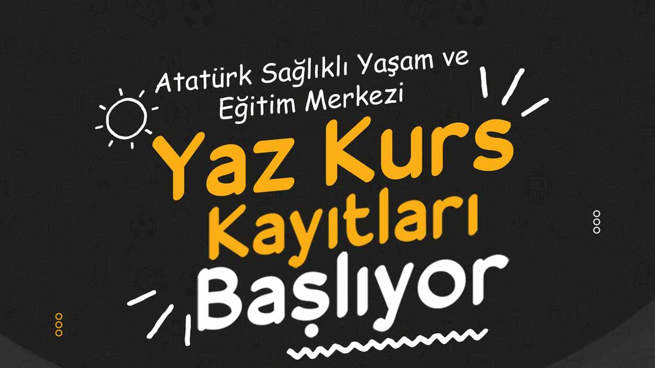 Uşak Belediyesi’nden çocuklara güzel haber, yaz kurslarına kayıtlar başladı