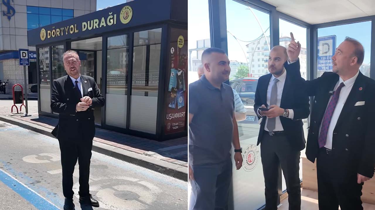 Yazın serin kışın sıcak, Uşak’ın yeni akıllı durağı hizmette