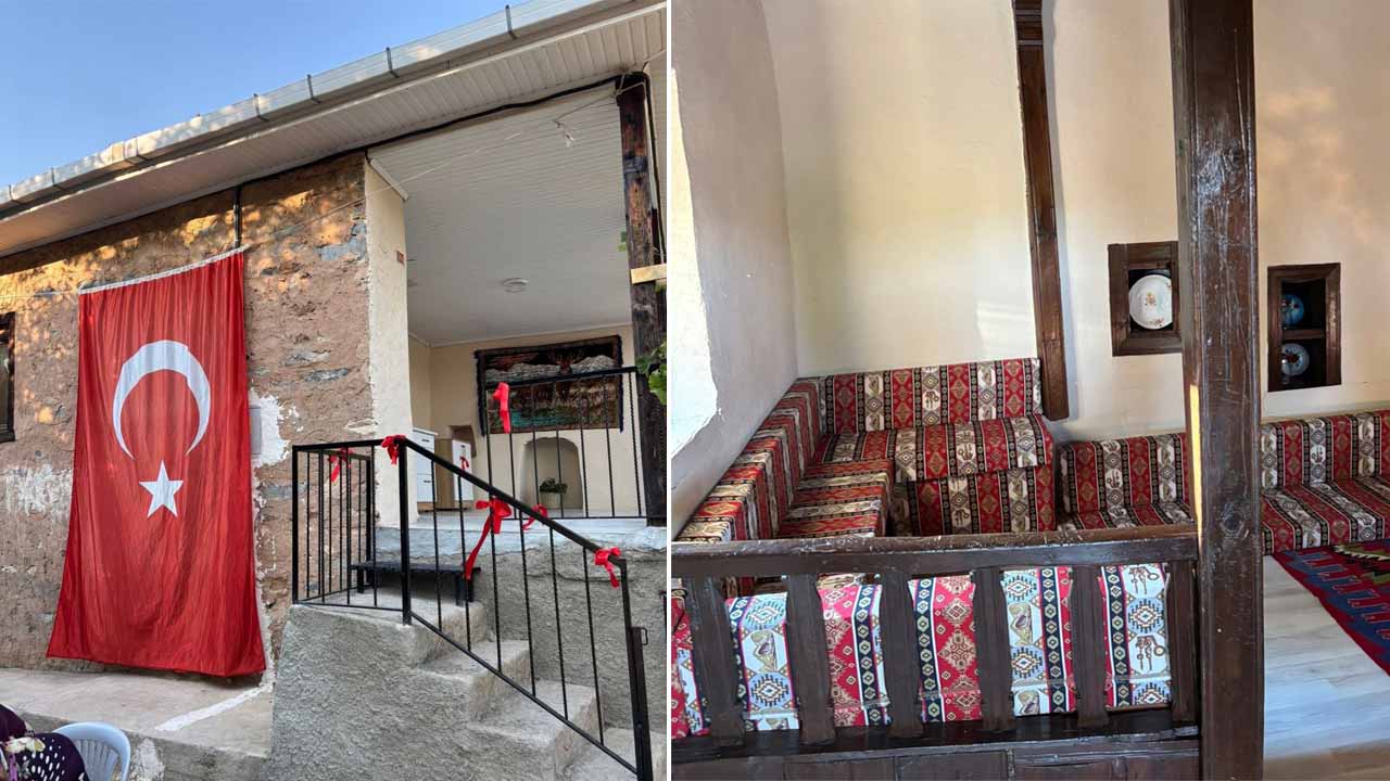 Karahallı’da Tarihi Keleşler Odası yenilenerek köy halkının hizmetine sunuldu